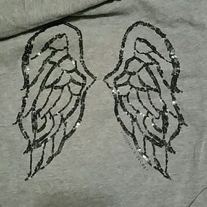 Victoria Secret charcoal grey hoodie